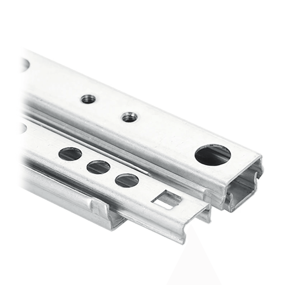 17 x 342 mm Tek Açılım Teleskopik Bilyalı Ray
