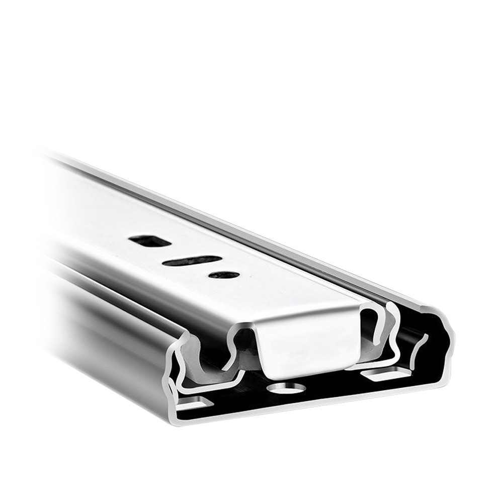 43 x 300 mm Çift Açılım Teleskopik Bilyeli Ray