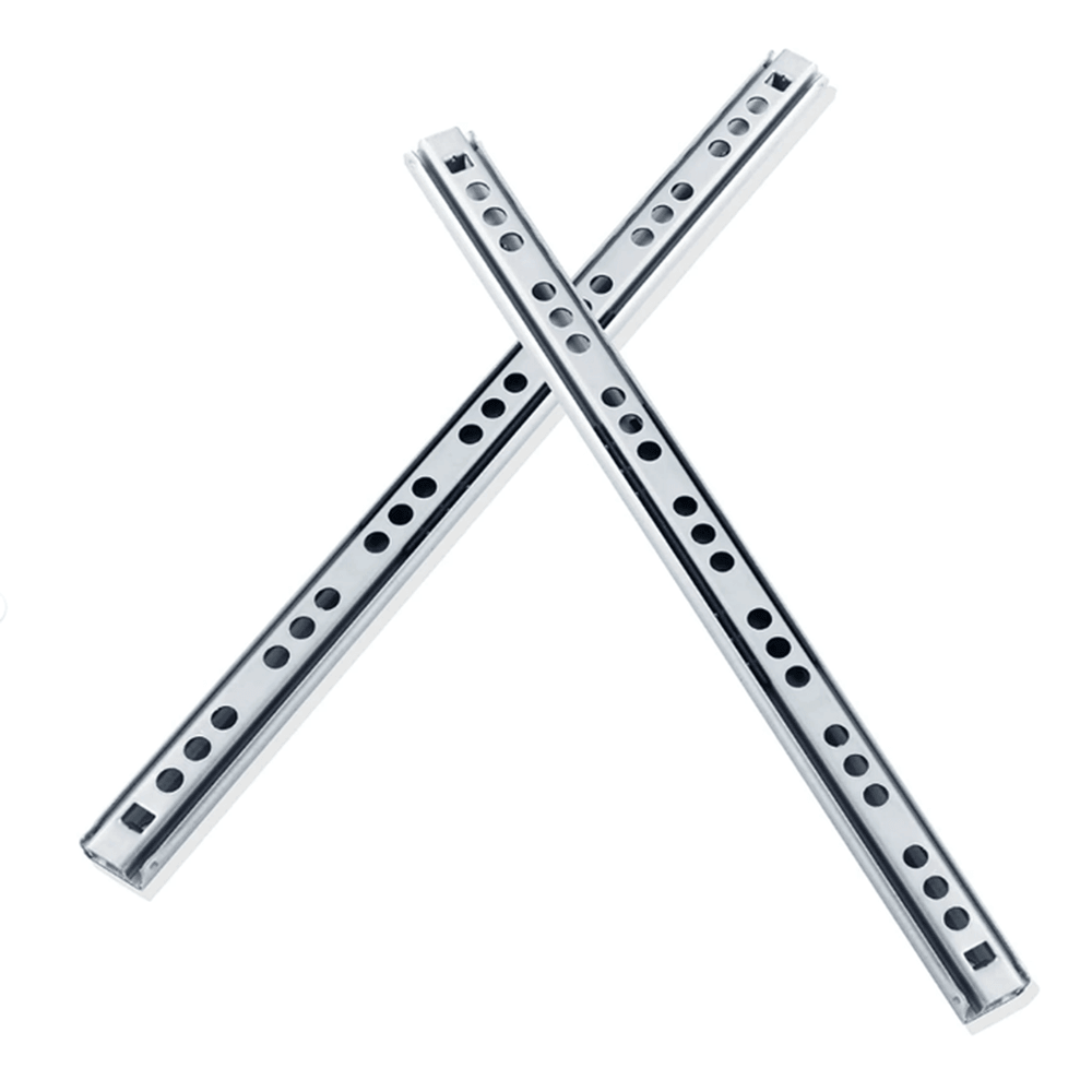 17 x 342 mm Tek Açılım Teleskopik Bilyalı Ray