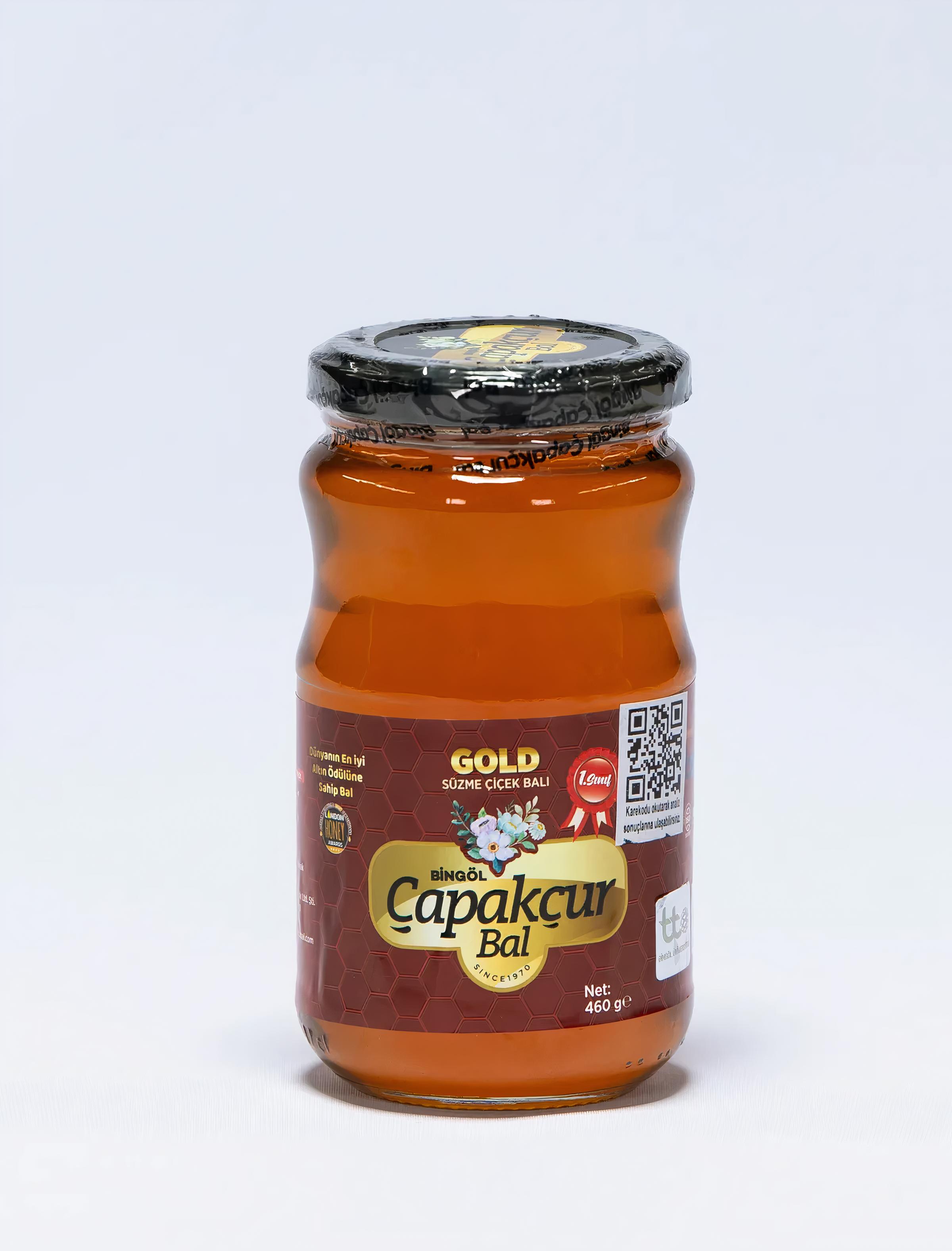 Gold Süzme Çiçek Balı 460 gr