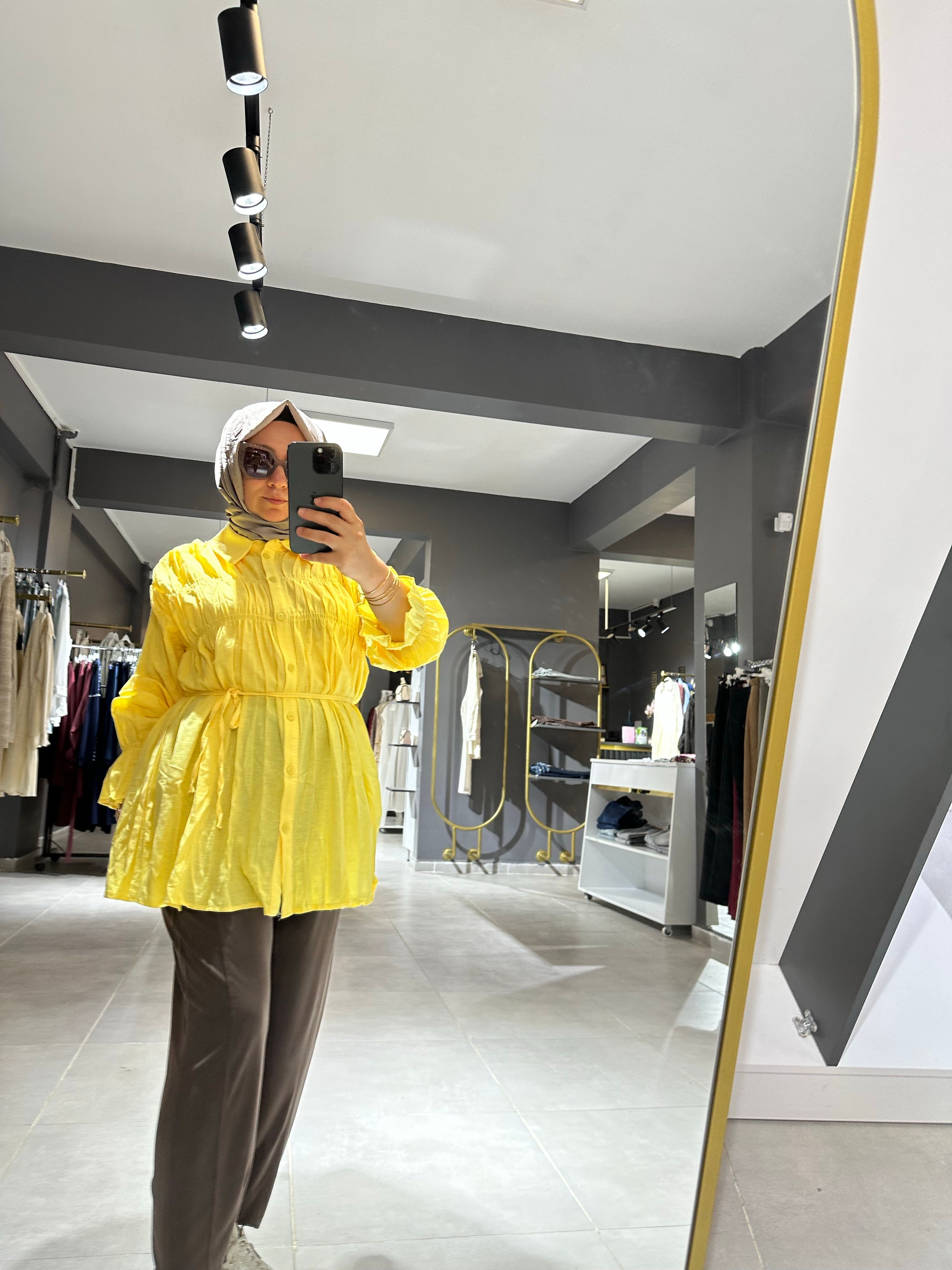 poplin tunik