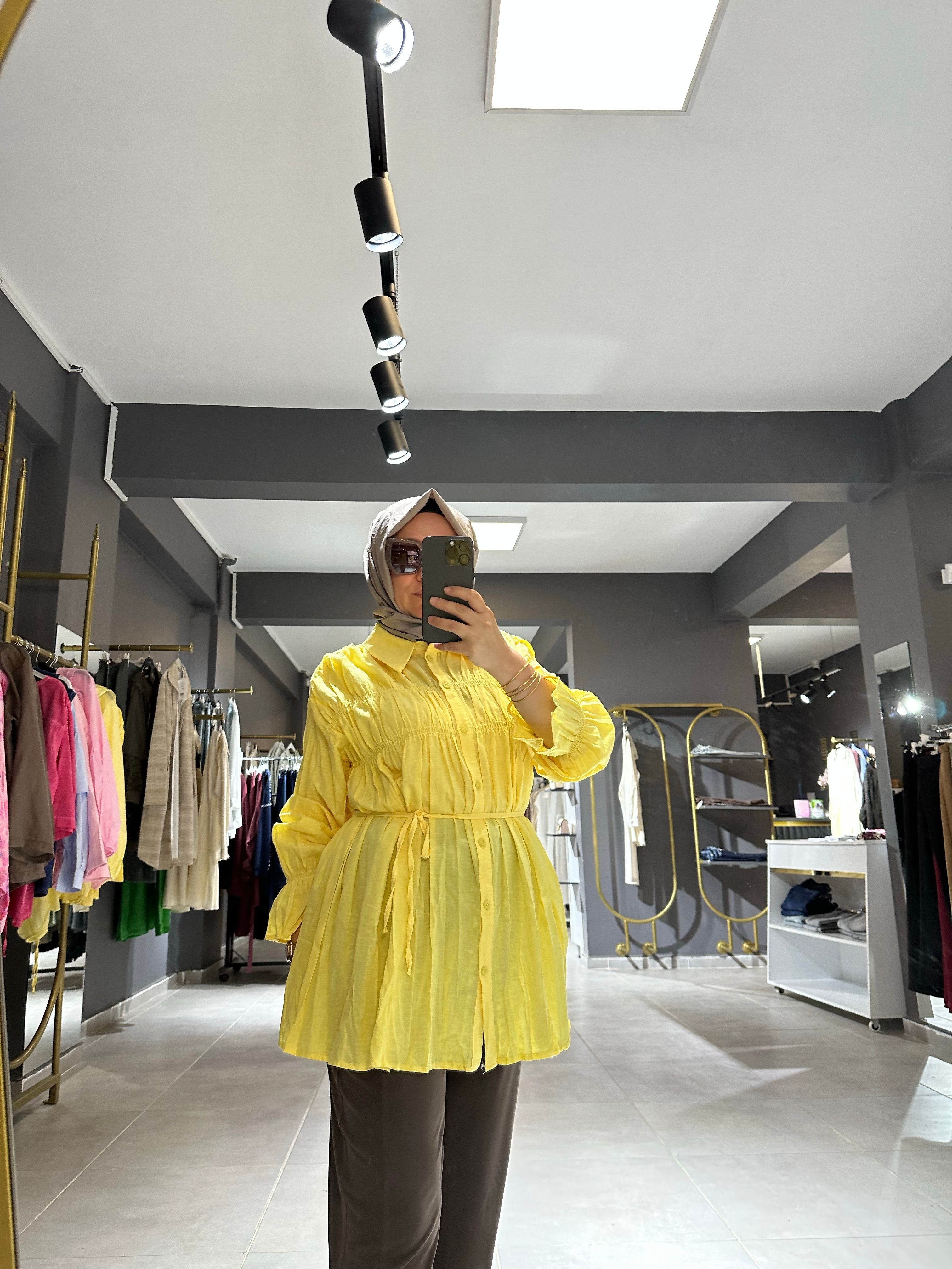 poplin tunik