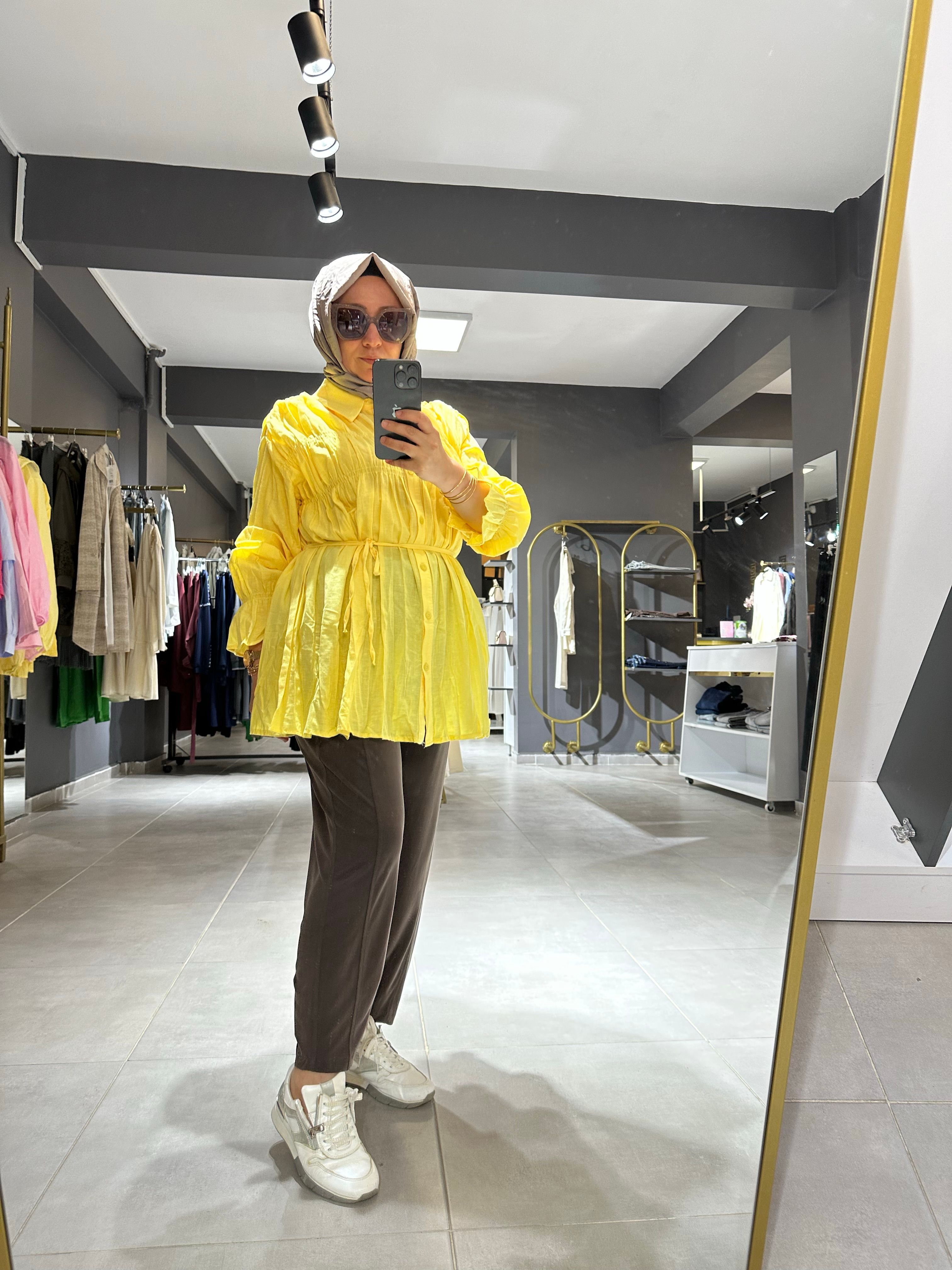 poplin tunik