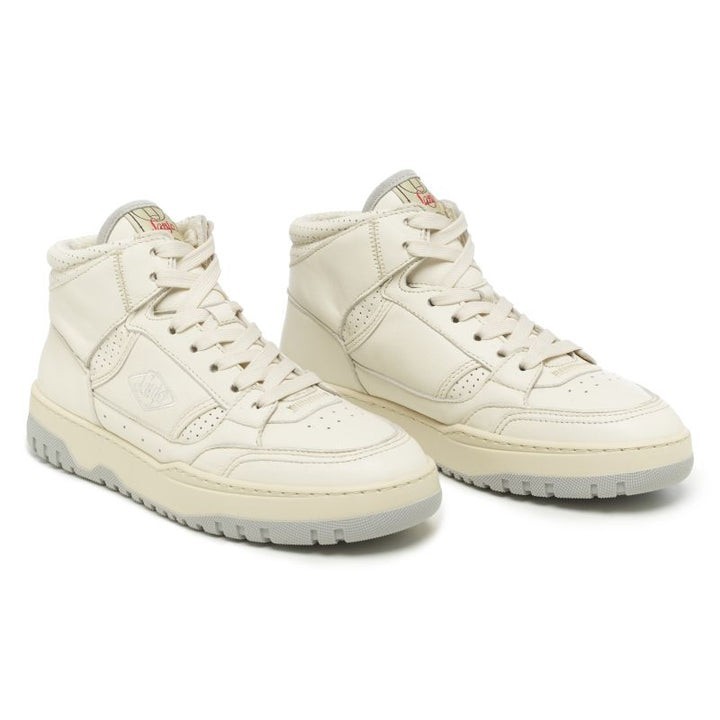 Sanjo BSK 33 High - Off White & Grey