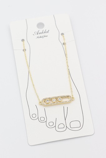 illys Gold Messika Model Altın Kaplama Hallhal