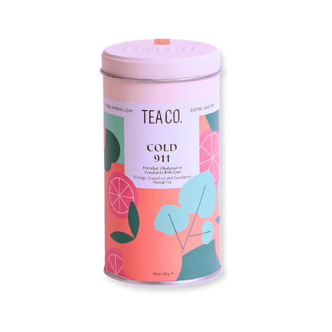 Portakal, Greyfurtlu Bitki Çayı - Cold 911 - 50 gr | Tea Co.