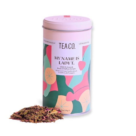 Çilek ve Ananaslı Beyaz Çay- My Name is Lady T. 50 Gr. | Tea Co.