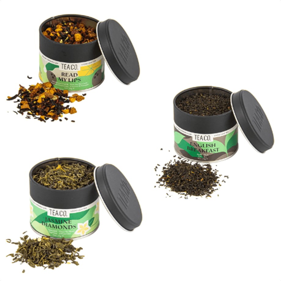 Tanışma Paketi-3'lü Metal Kutu Set | Tea Co.