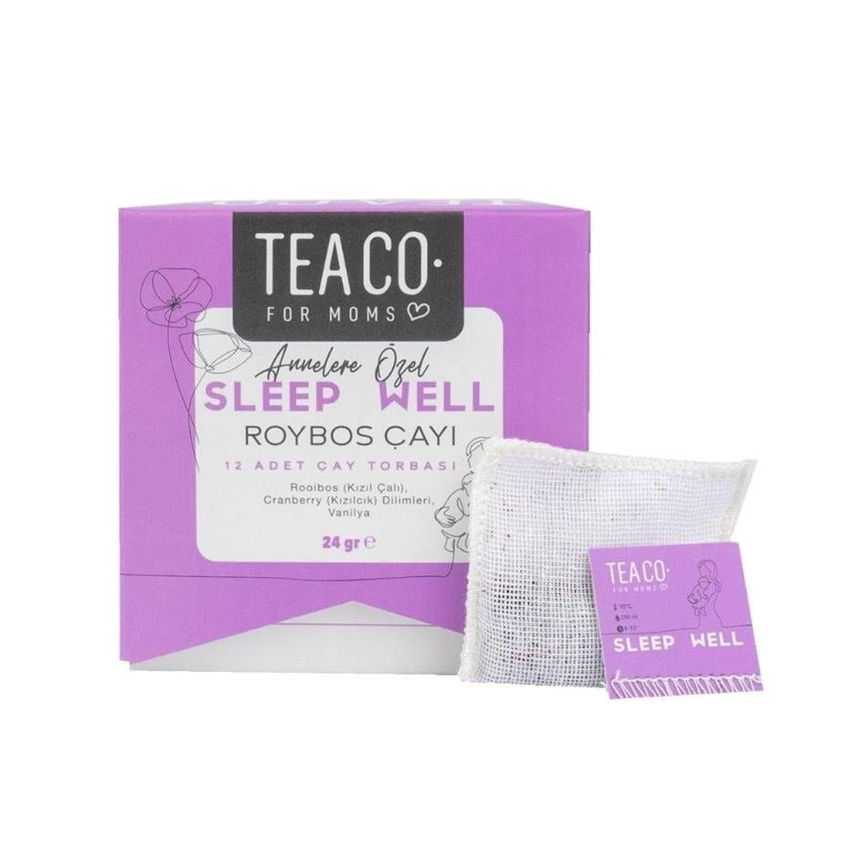 Annelere Özel Roybos Çayı - Sleep Well -Müslin Çay Torbası Kutusu | Tea Co.