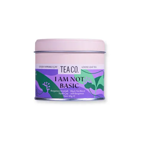 I Am Not Basic Bergamotlu Siyah Çay