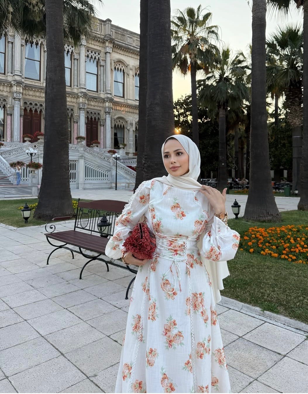 JULİA FLORALE ELBİSE 