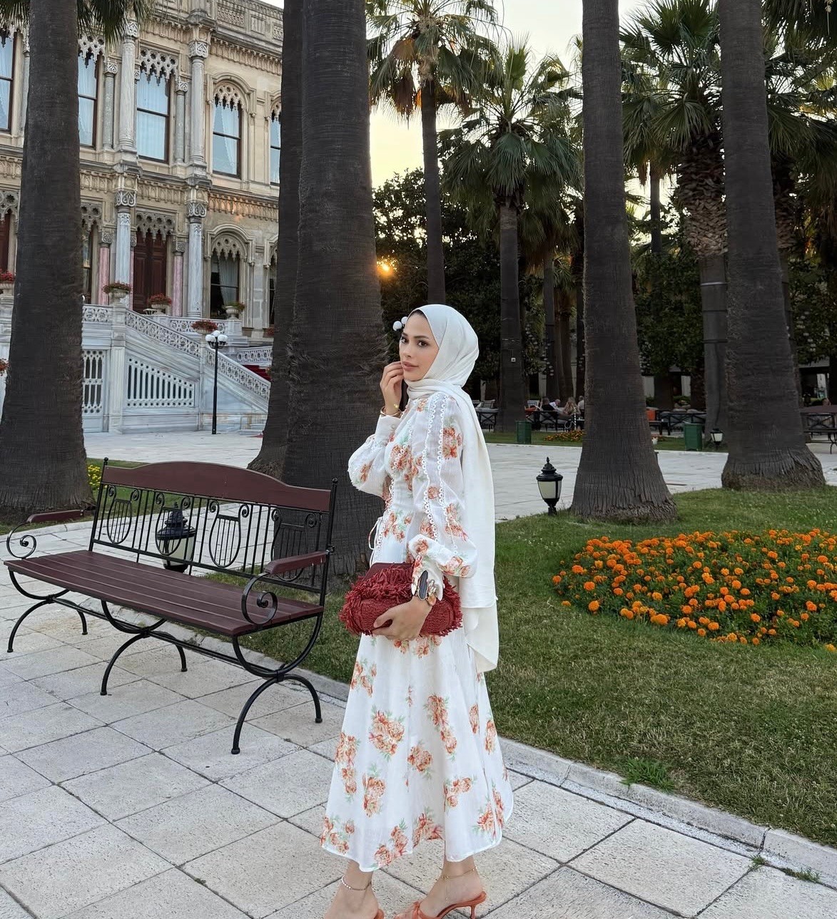 JULİA FLORALE ELBİSE 