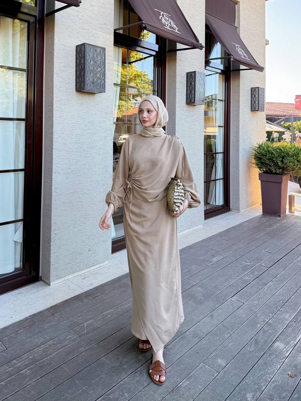NARA BÜZGÜ DETAY TAKIM  - Camel