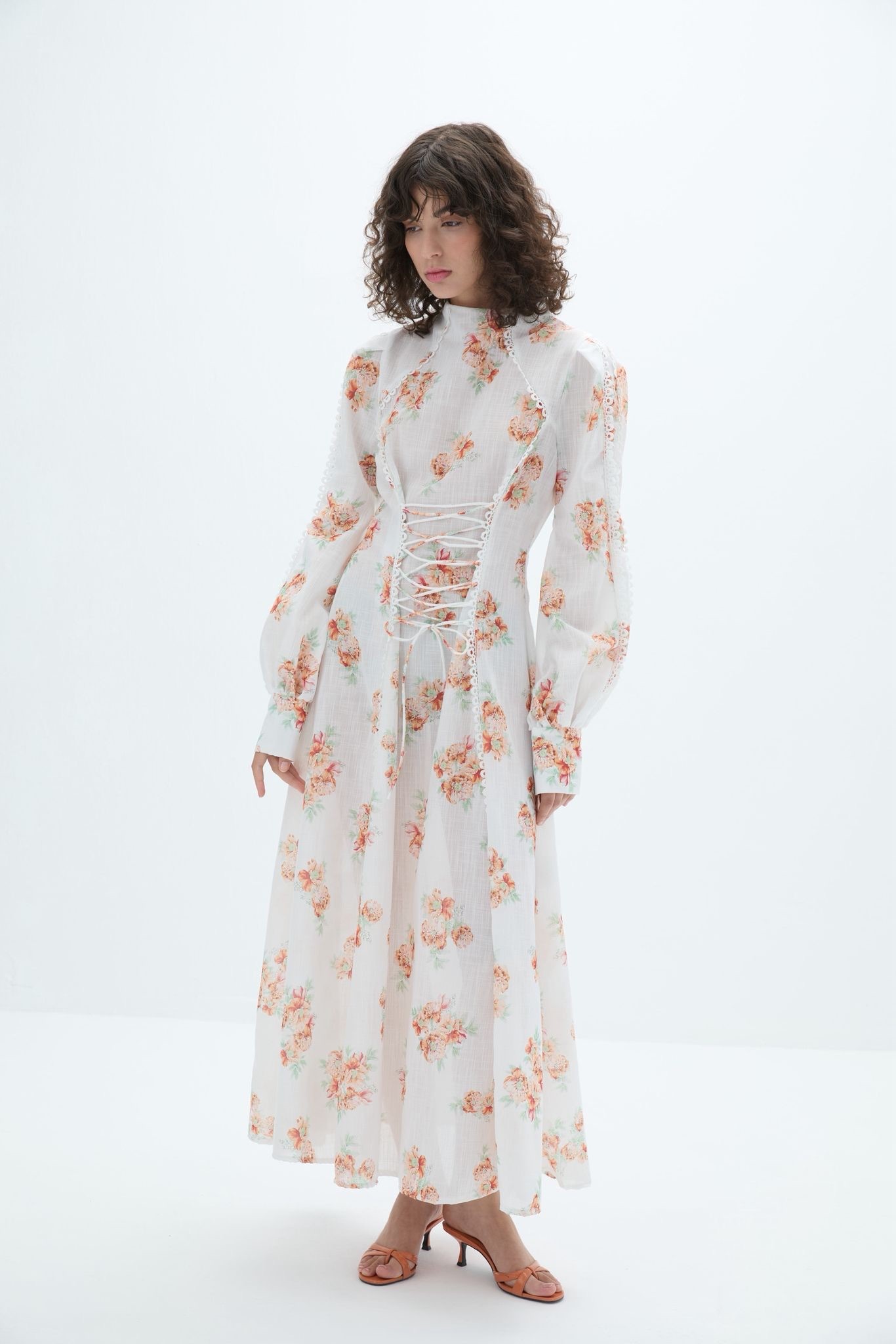 JULİA FLORALE ELBİSE 