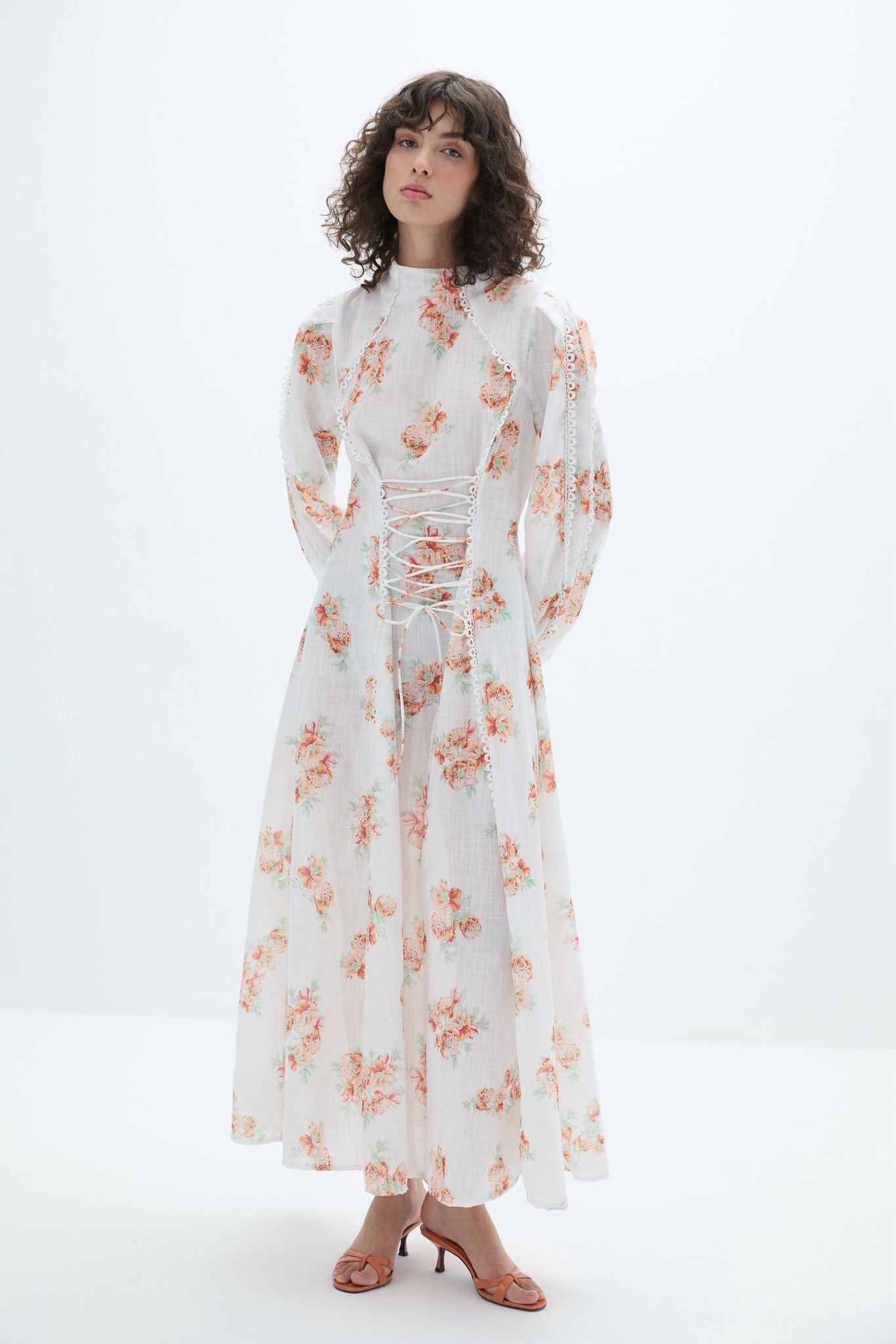 JULİA FLORALE ELBİSE 