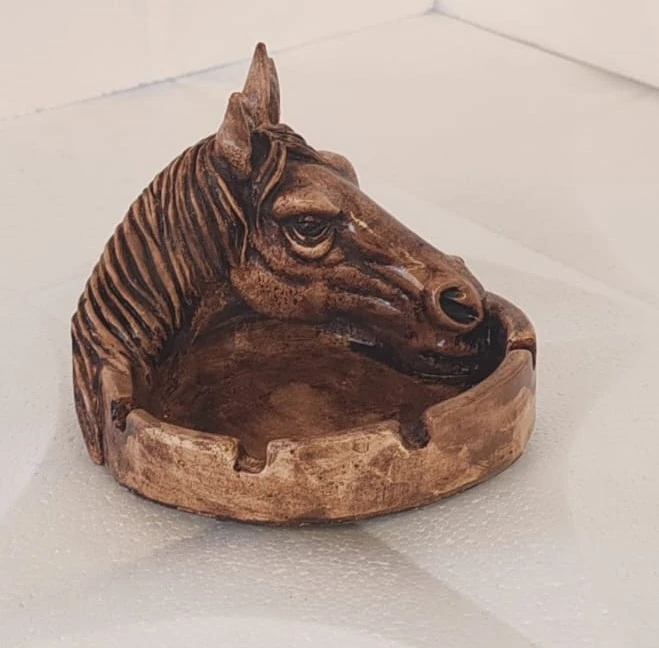 At Figürlü Küllük Eskitme 