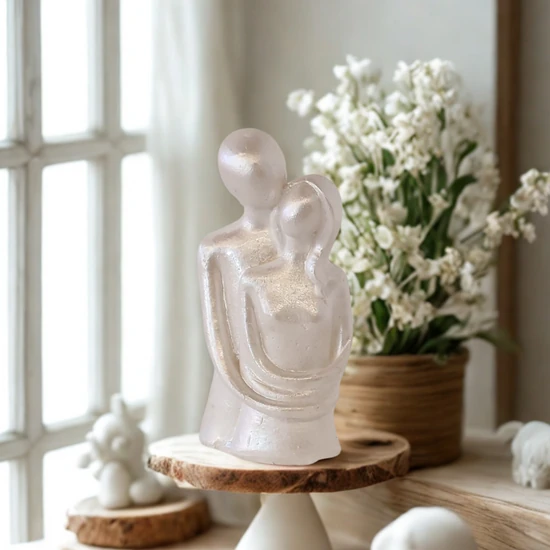 Dekoratif Biblo Sarılan Sevgili