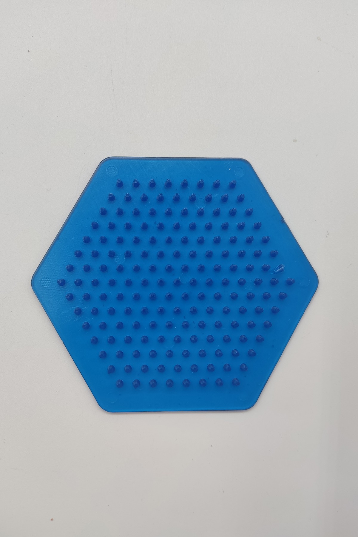 Pixel Pixel Pegboard For Beading Blue Hexagon PPP16-10