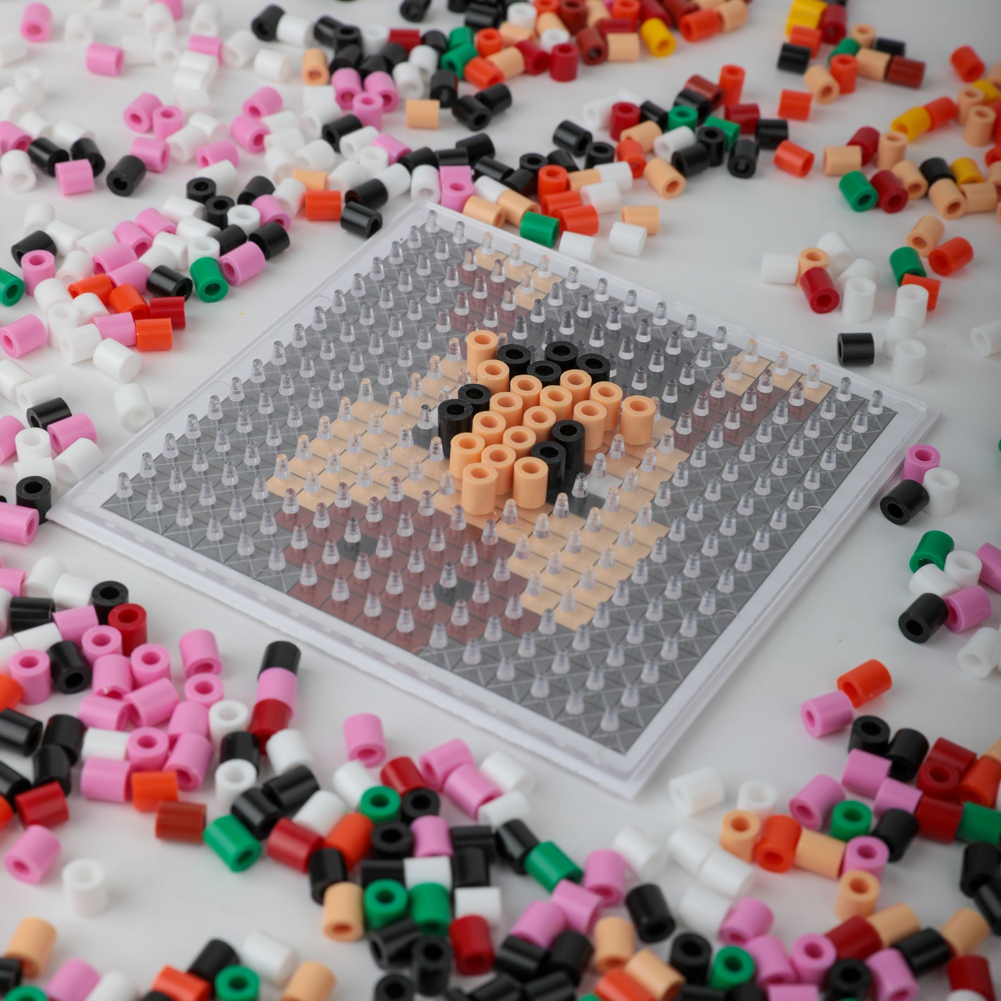 Ütü ile Yapışan Midi Boncuk Etkinlik Seti Çiftlik 7in1-Pixel Pixel BBU16-01