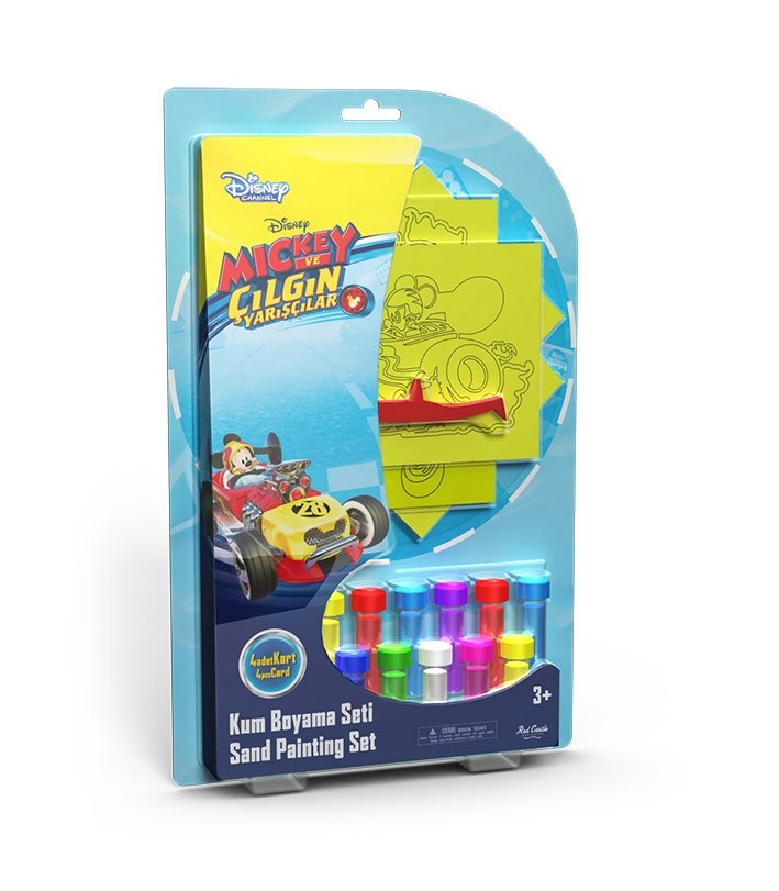 Disney Mickey And Roadster Racers Sand Painting Set FM-27