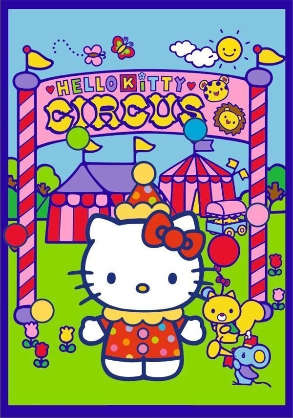 Disney Hello Kitty Kum Boyama Kartı S, 25 Adet (23,4x16,5 cm)-Red Castle KS538