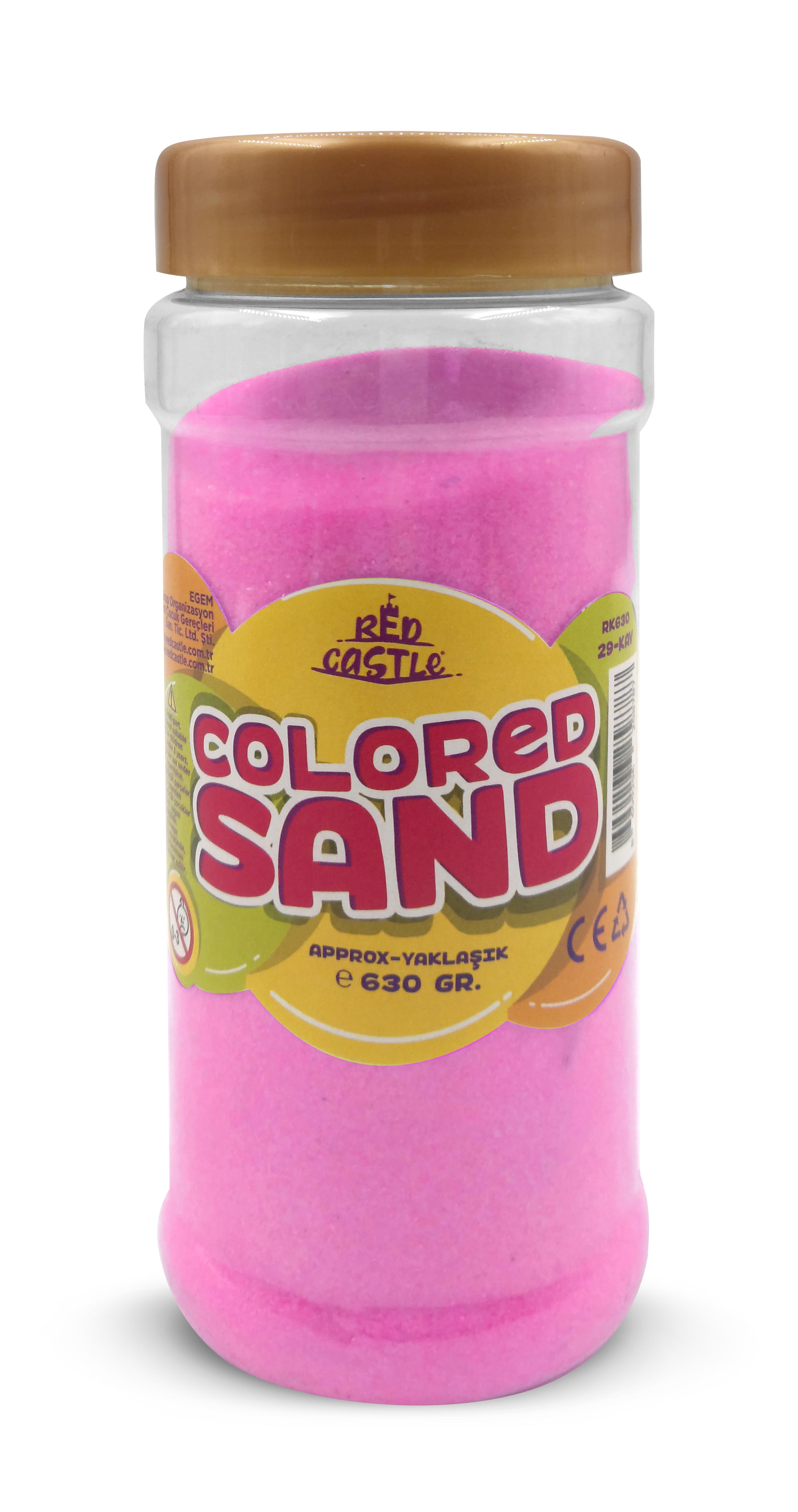 Colored Sand Painting Sand 630 grams-Red Castle RK630-21-KAV
