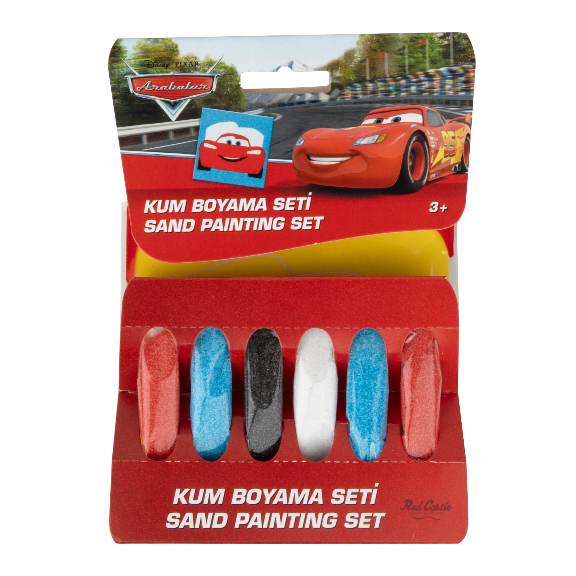 Kum Boyama Seti-Disney Şimşek McQueen PM-01