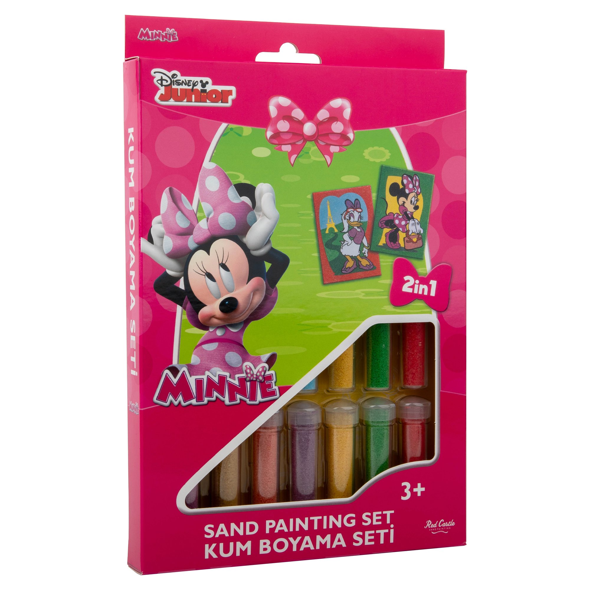Eğitici ve Eğlenceli Kum Boyama Seti Disney Junior Minnie Mouse DS-03