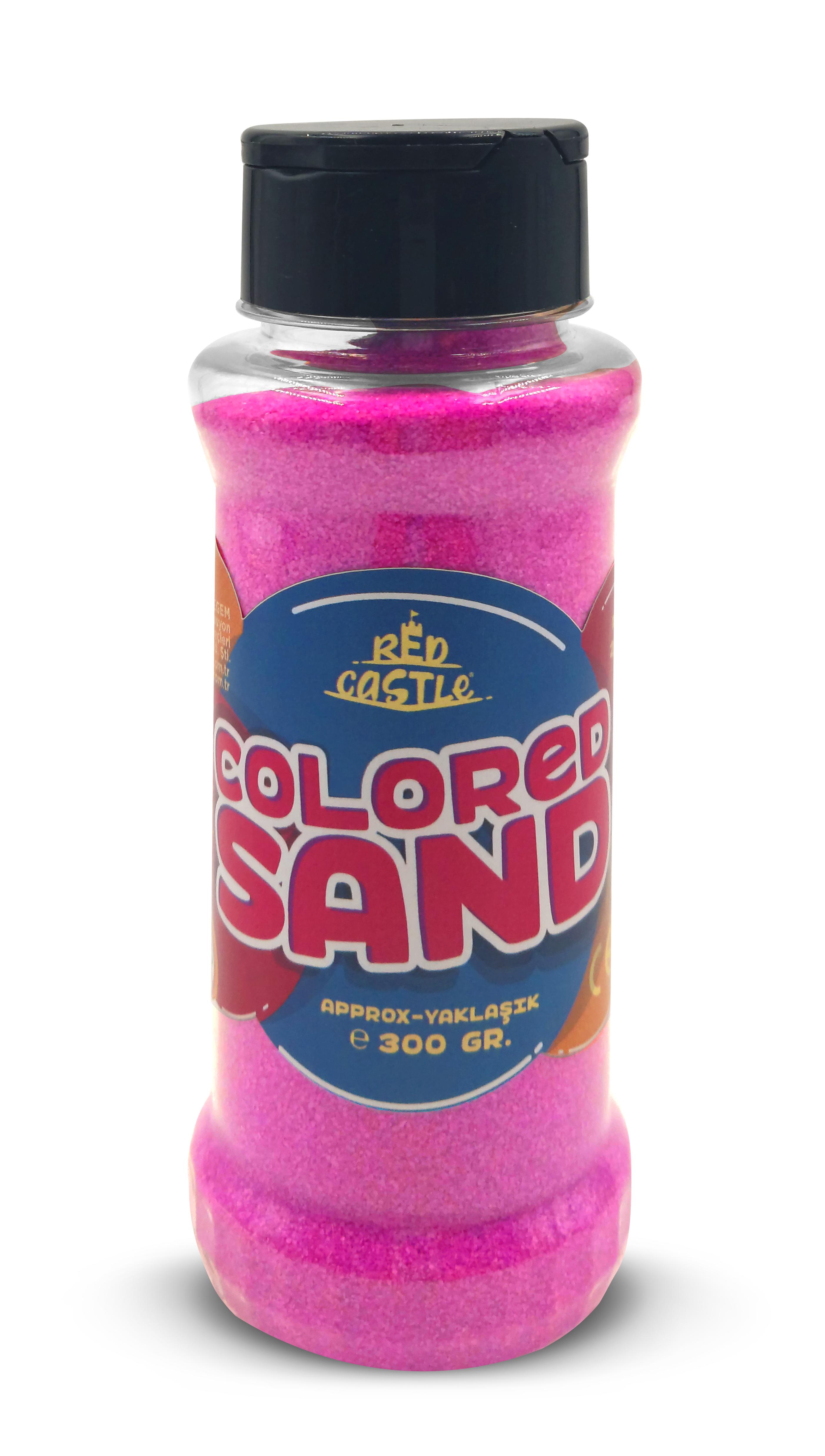 Colored Sand Painting Sand 300 grams-Red Castle RK300-22-KAV