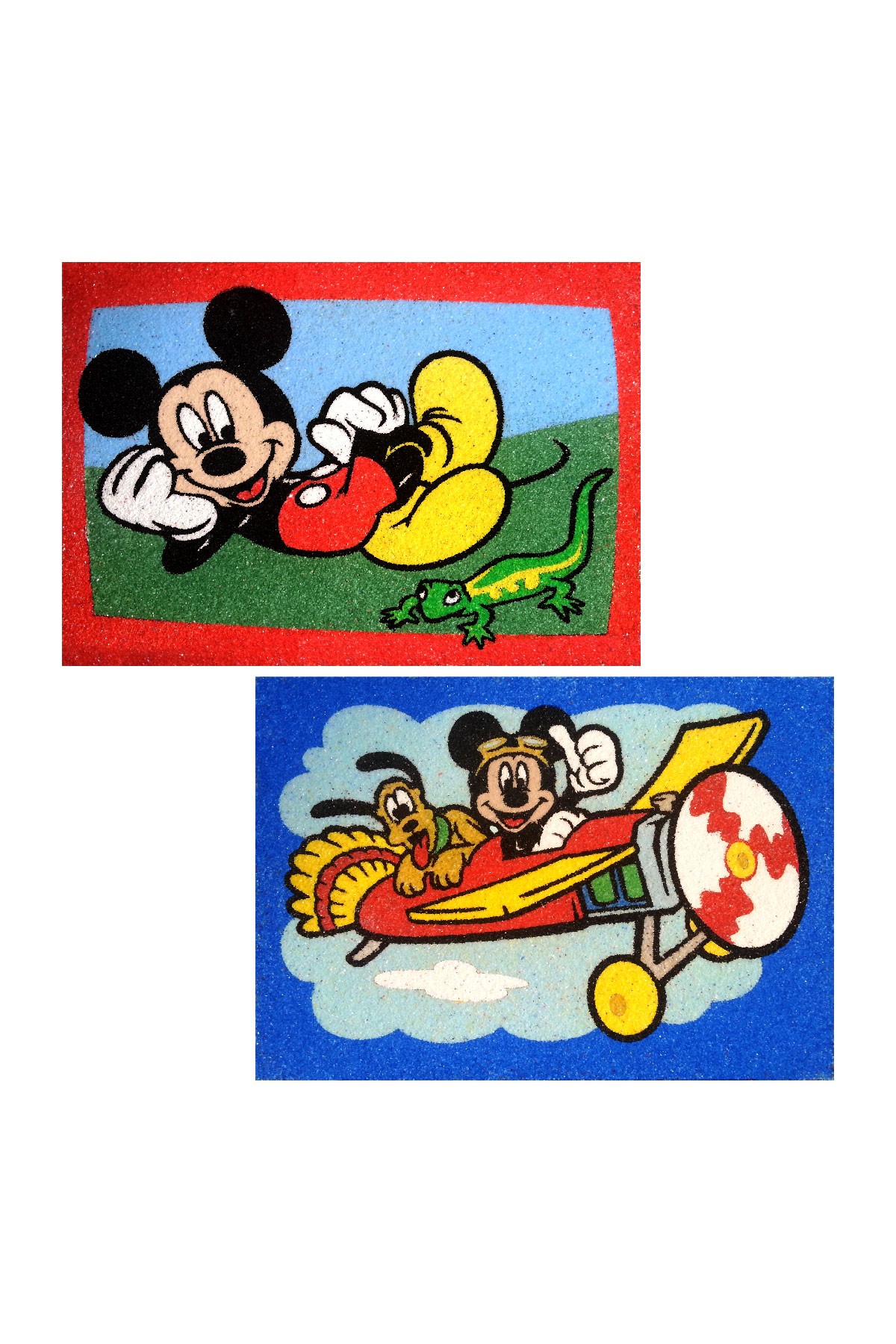 Eğitici ve Eğlenceli Kum Boyama Seti Disney Junior Mickey Mouse DS-02