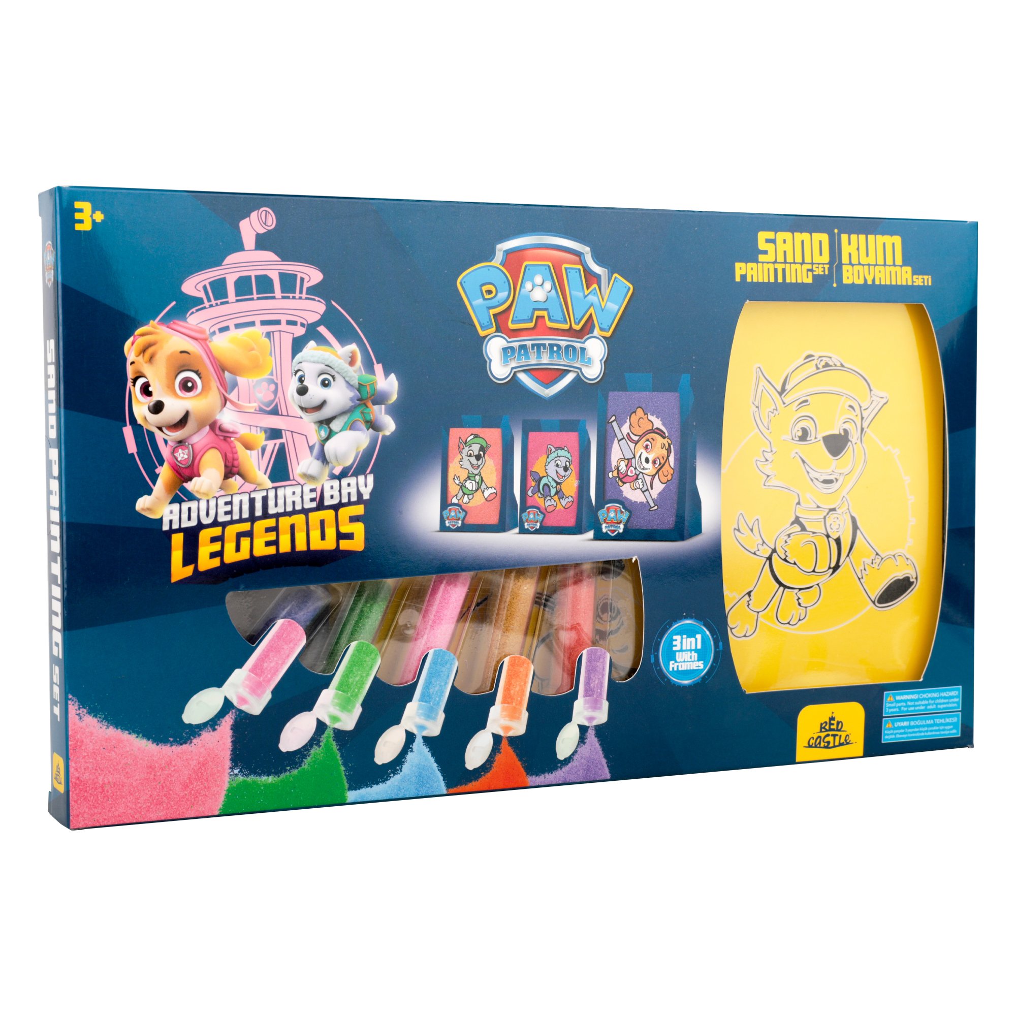Sand Painting Set, Paw Patrol (Spin Master) Adventure Bay Legenos TSA-02