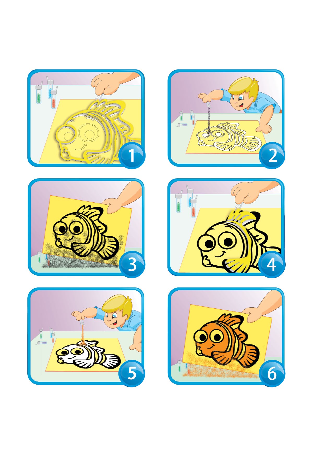 Disney Finding Nemo Sand Painting Set FM-05