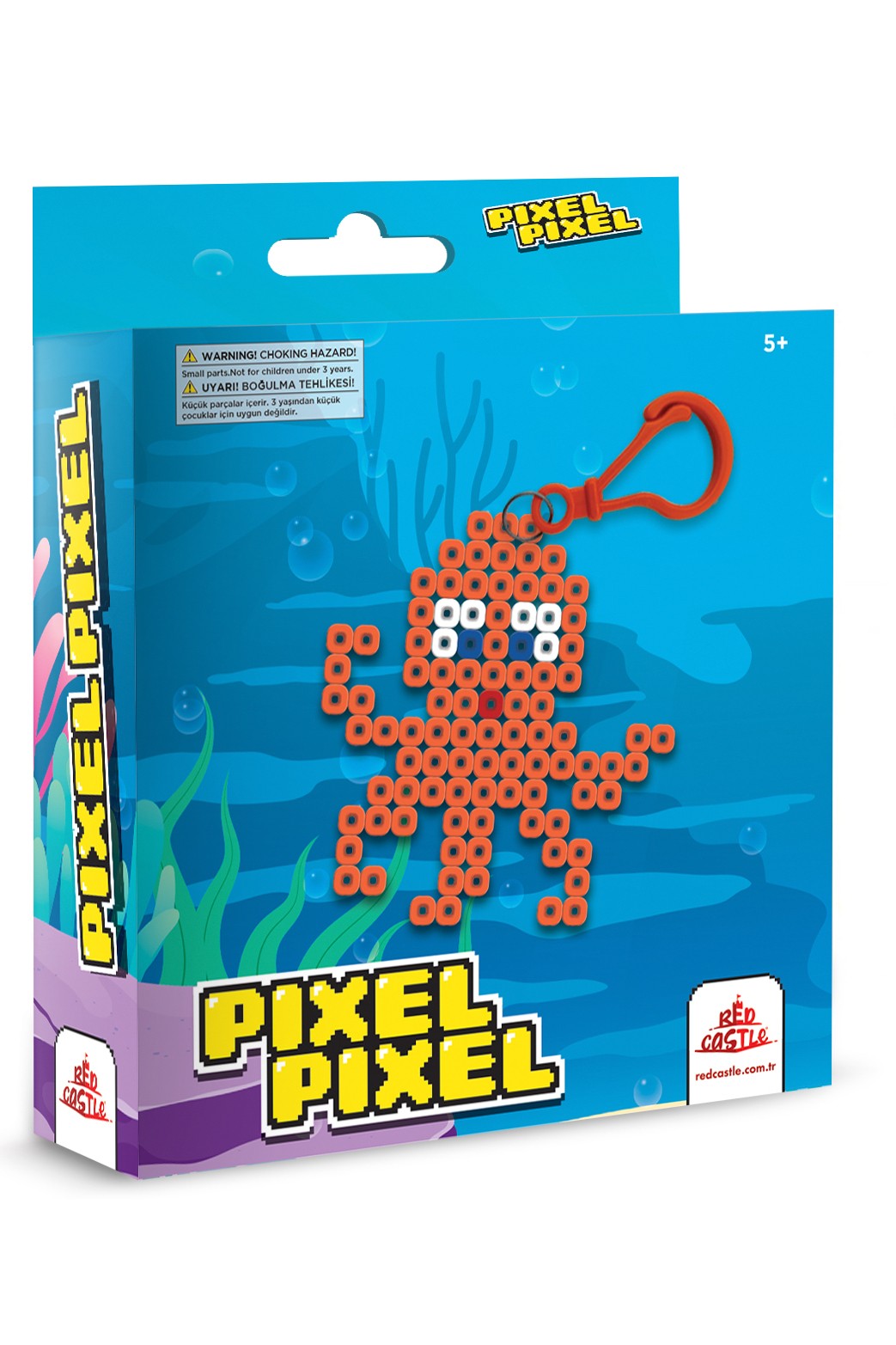 Pixel Pixel Bead Activity Set-Octopus Keychain BBU14-01