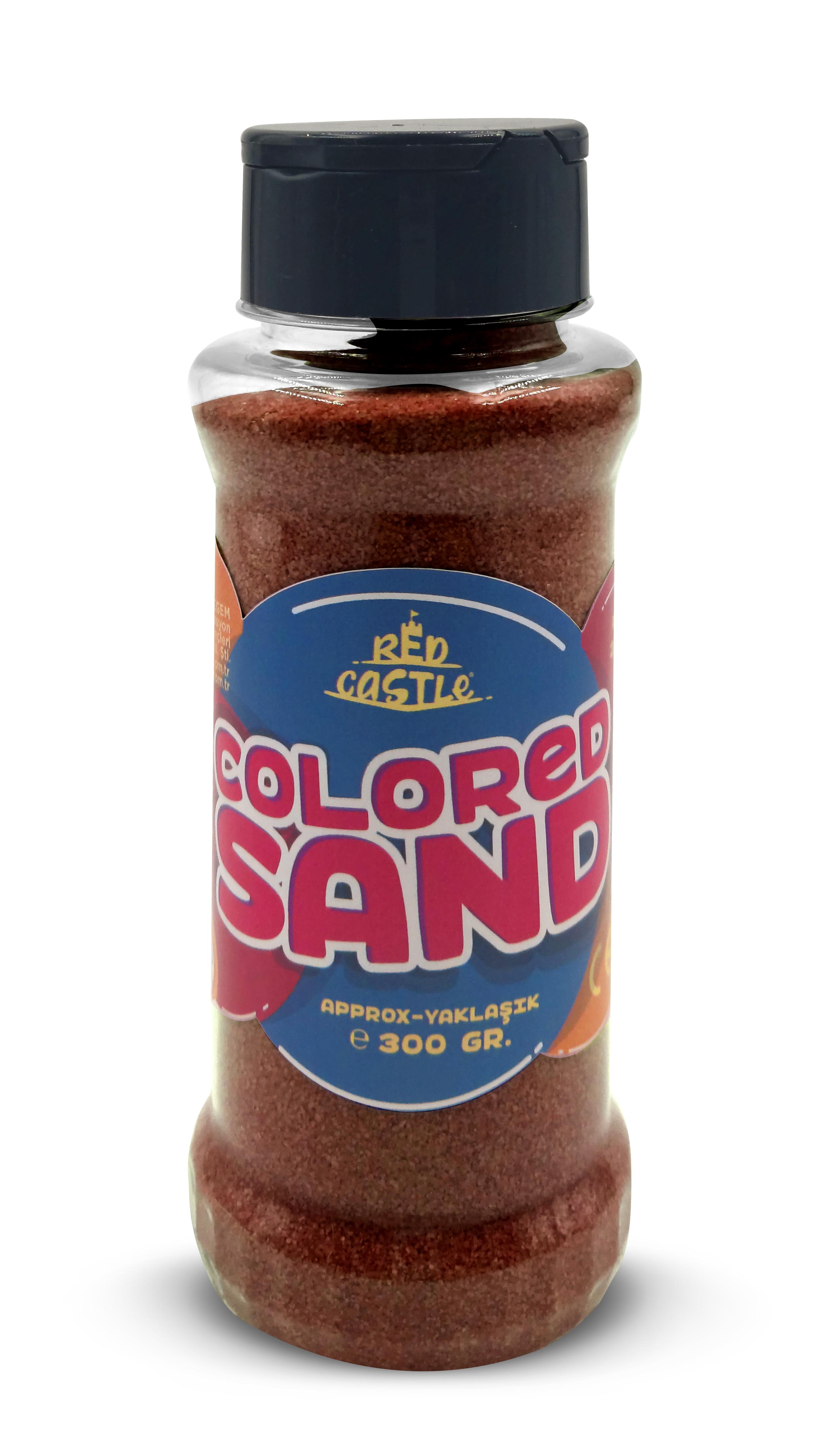 Colored Sand Painting Sand 300 grams-Red Castle RK300-06-KAV