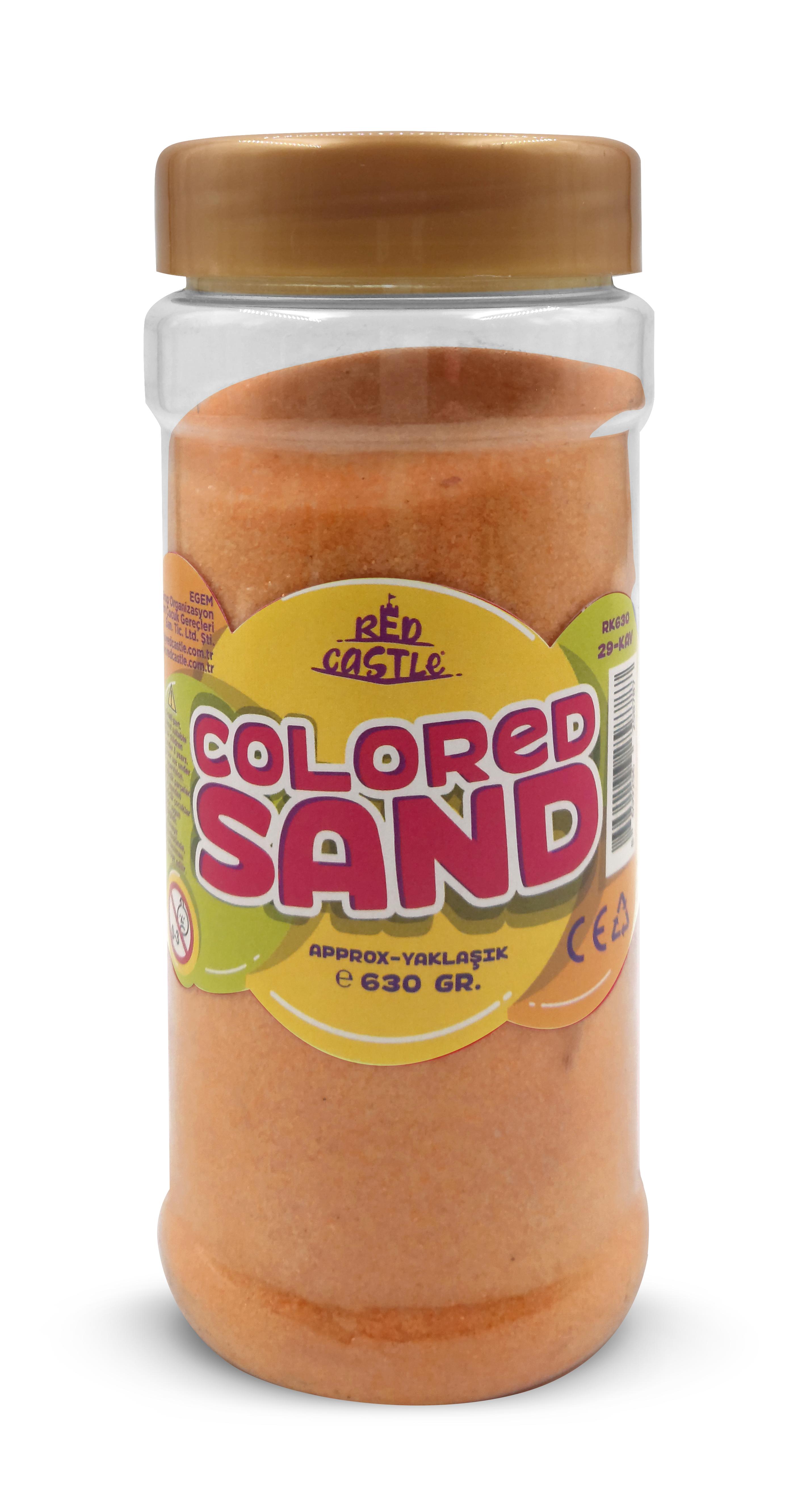 Colored Sand Painting Sand 630 grams-Red Castle RK630-23-KAV