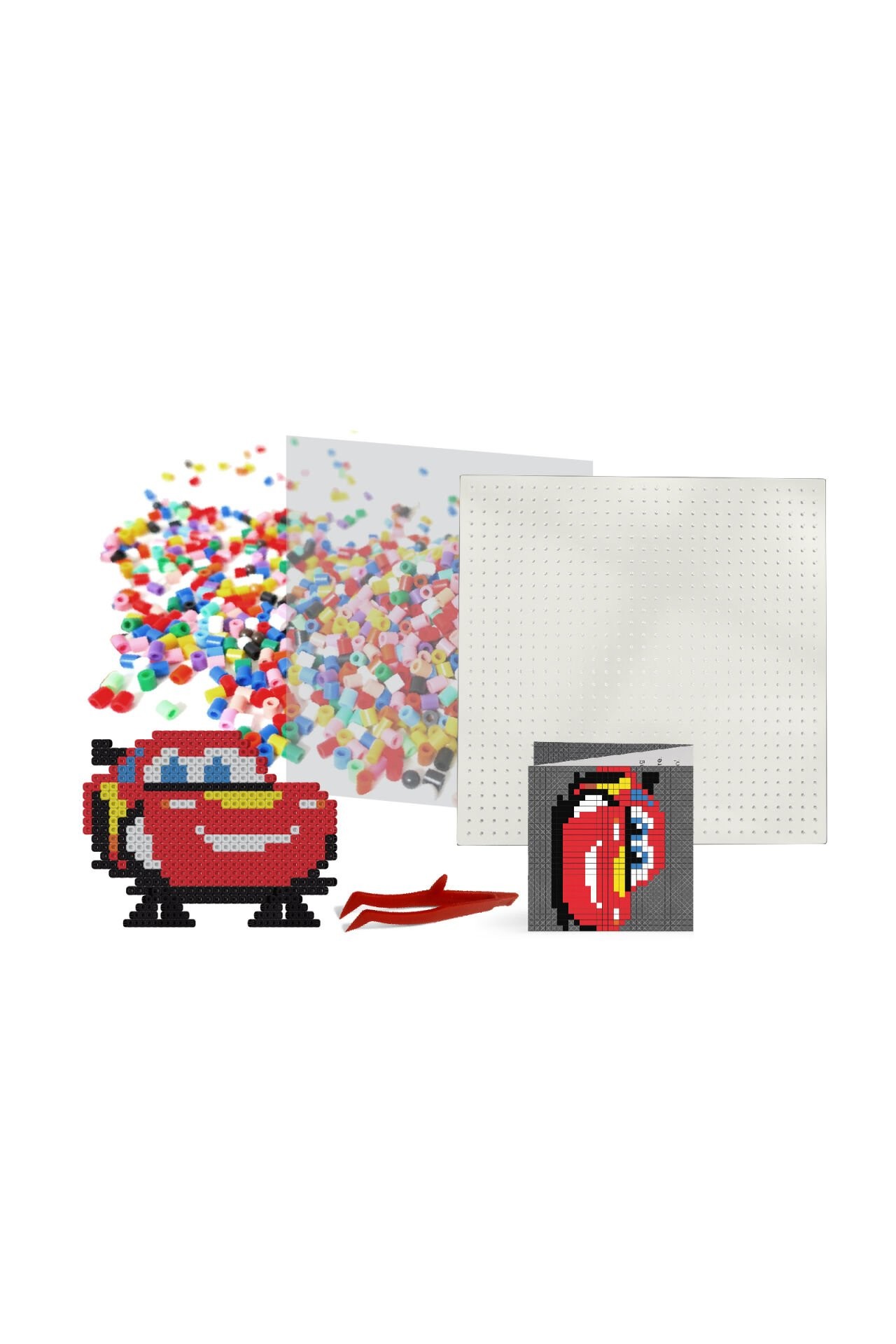 Pixel Pixel Boncuk Aktivite ve Oyuncak Seti-Disney Cars 2000 Boncuk BB29-02