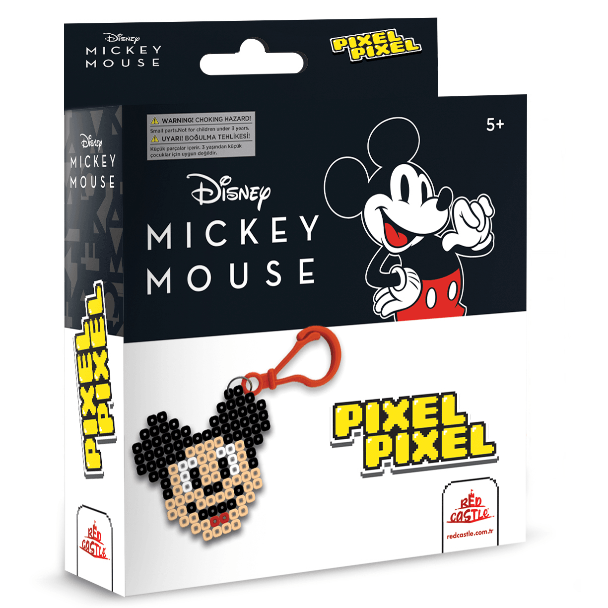 Disney Mickey Boncuk ile Anahtarlık Yapma Seti-Pixel Pixel BB14-04