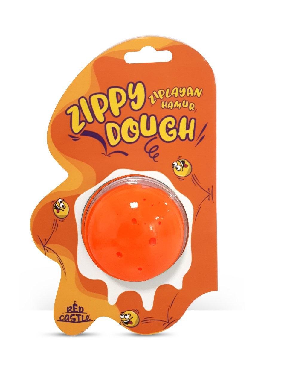 Bouncing Dough 20 g Orange-Red Castle ZDB-203