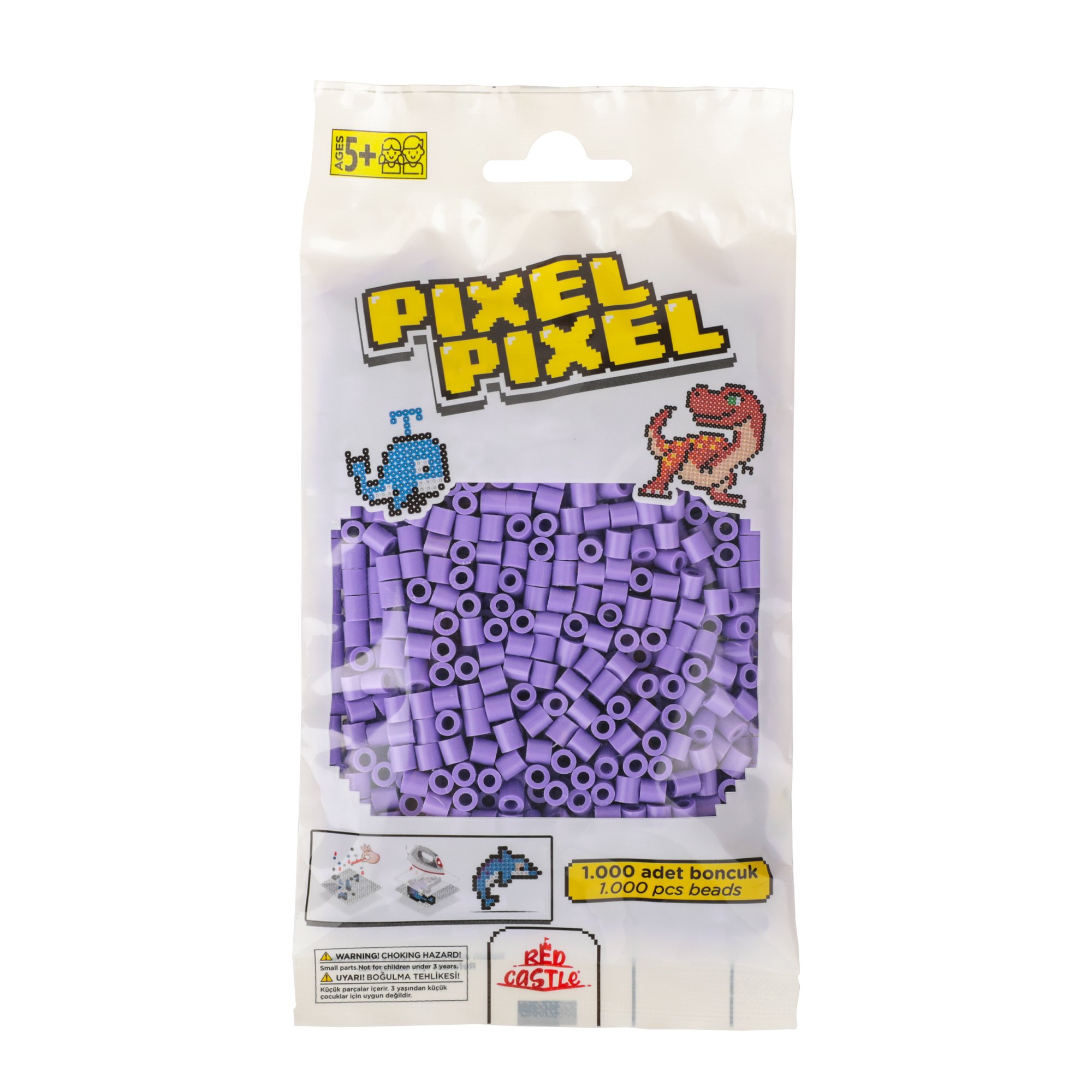 1000 Adet Midi Boncuk Mor-Pixel Pixel PPB-1000-20