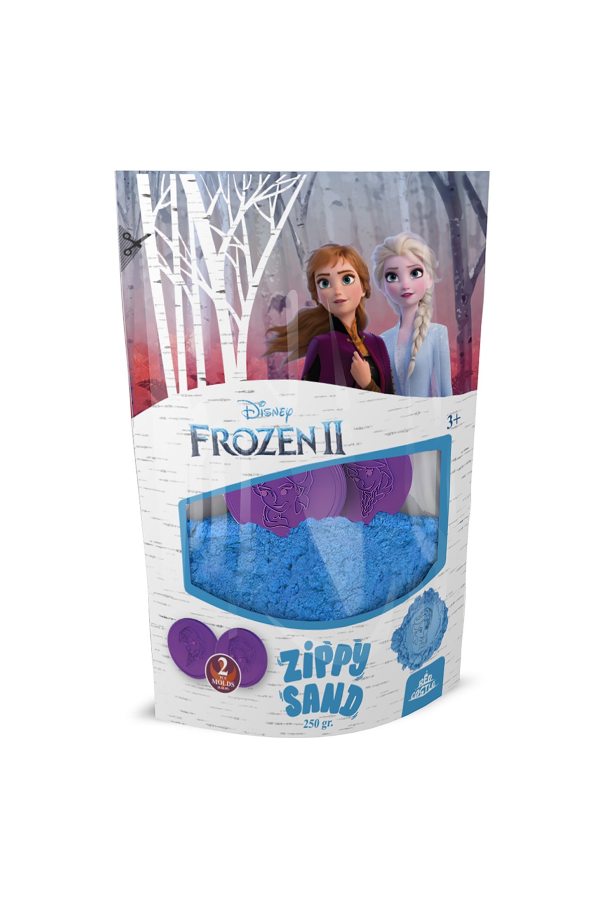 Disney Frozen Karlar Ülkesi Zıpır Kum Mavi 250 g,-Red Castle