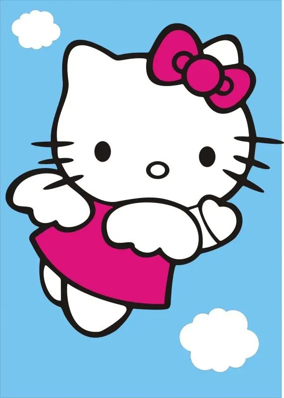 Hello Kitty Kum Boyama Kartı market.kirmizisato