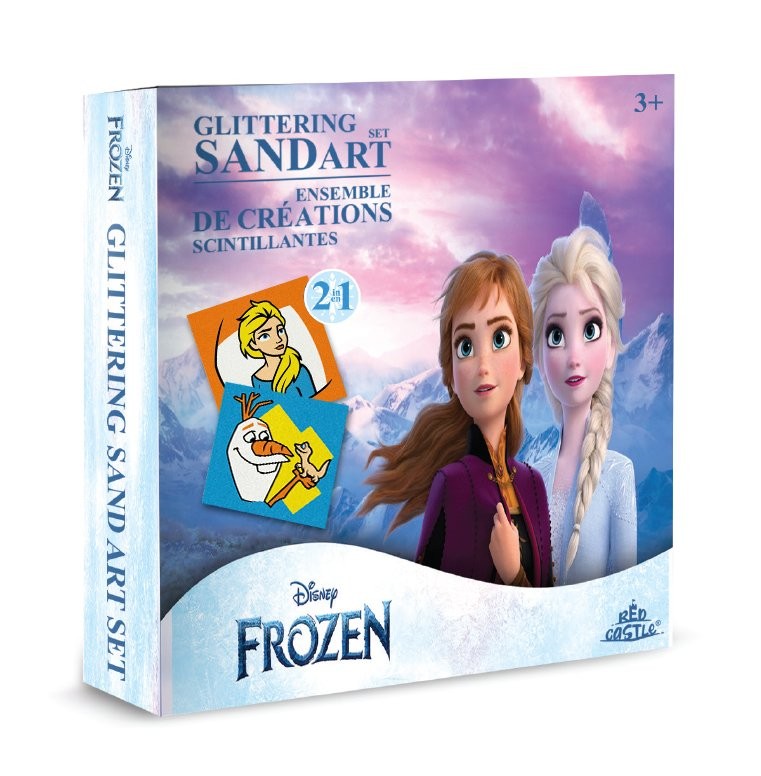 Eğitici ve Eğlenceli Kum Boyama Seti-Disney Frozen MBKS-10