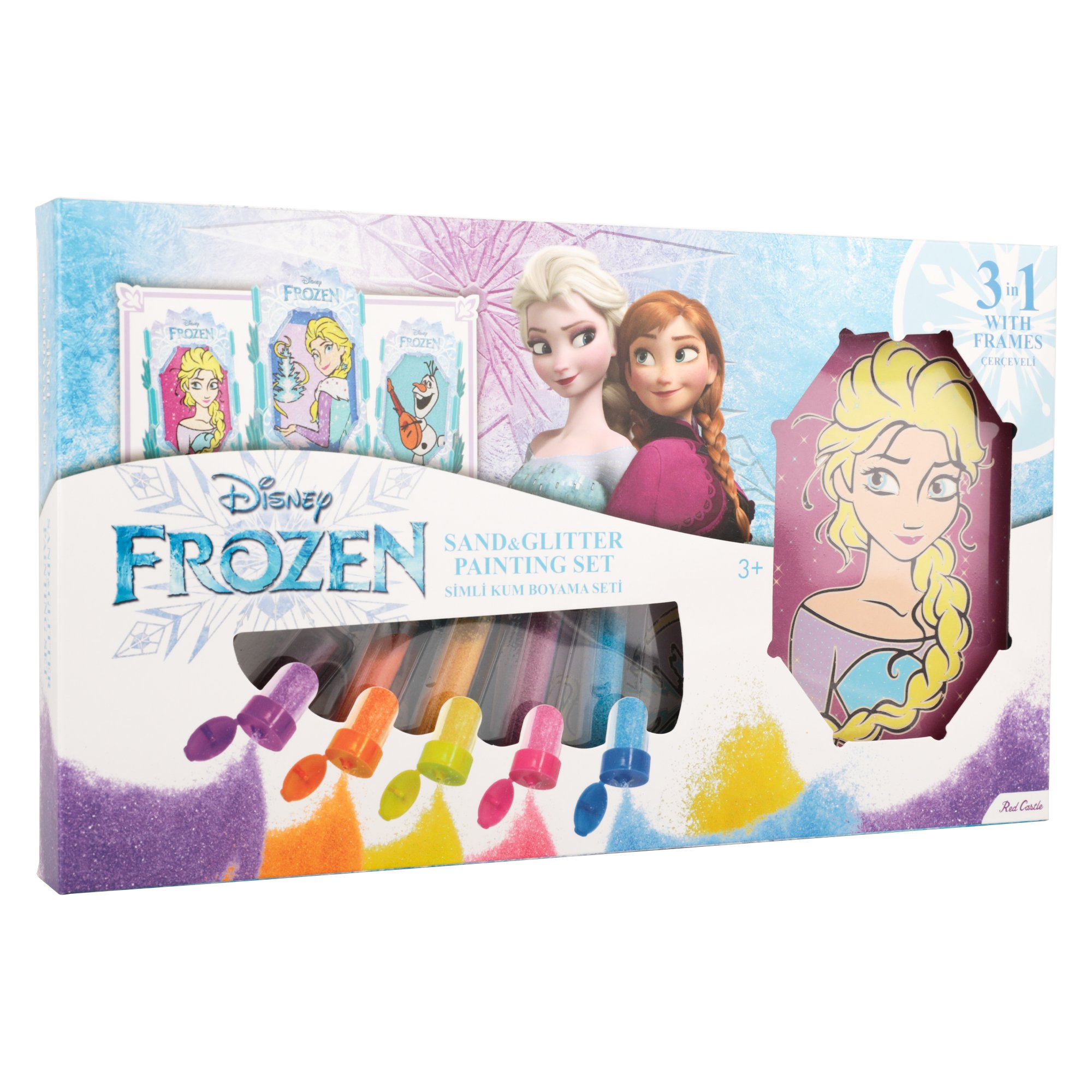 Glitter Sand Painting Set-Disney Frozen Frozen Elsa, Anna, Olaf TS-01