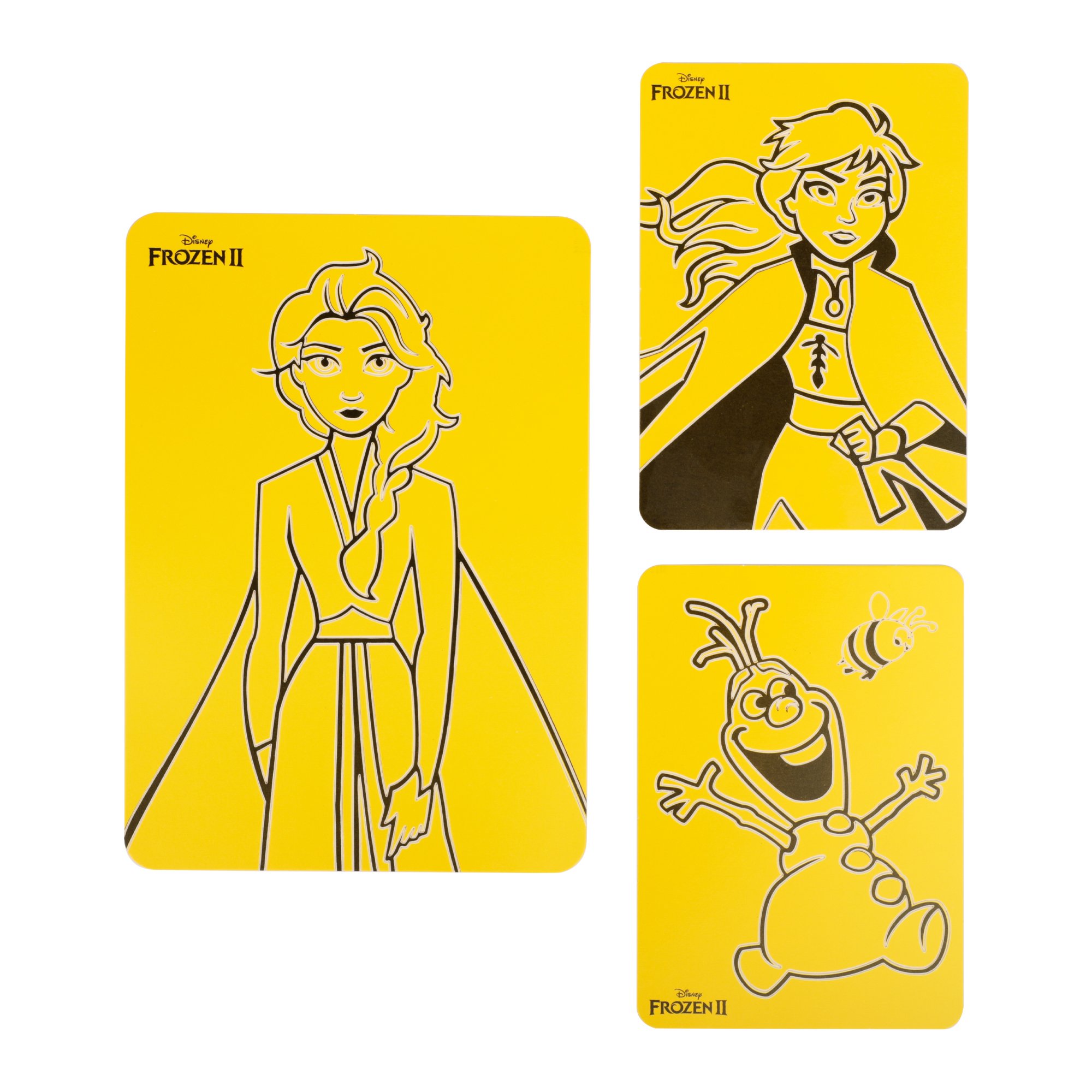 Disney Frozen II Elsa&Anna&Olaf Çerçeveli Kum Boyama Seti-Red Castle TS-06