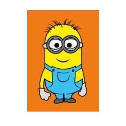 Sevimli Minion Kum Boyama Kartı M. 25Adet(23,5X33cm)-Red Castle KM395