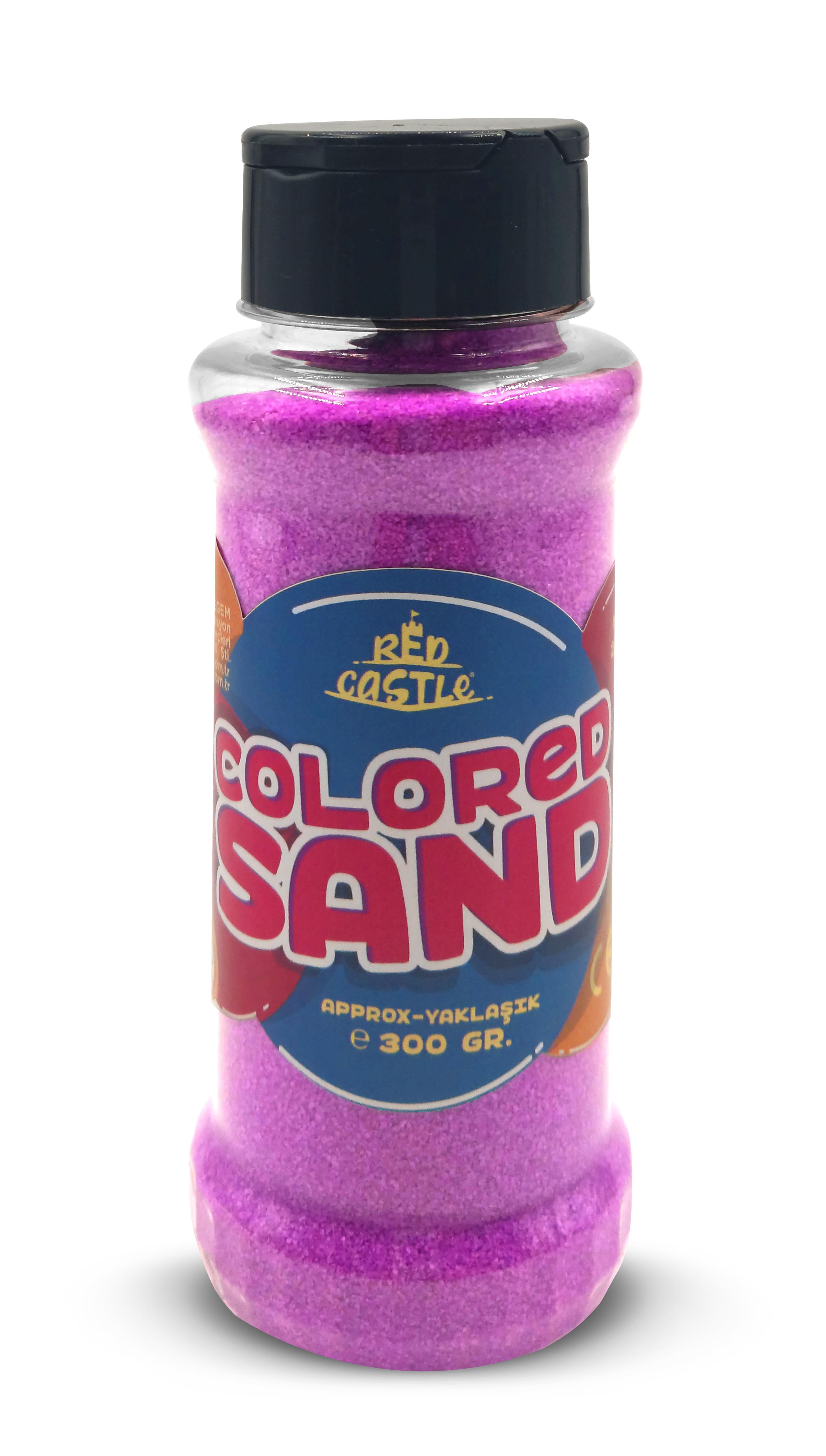 Colored Sand Painting Sand 300 grams-Red Castle RK300-18-KAV