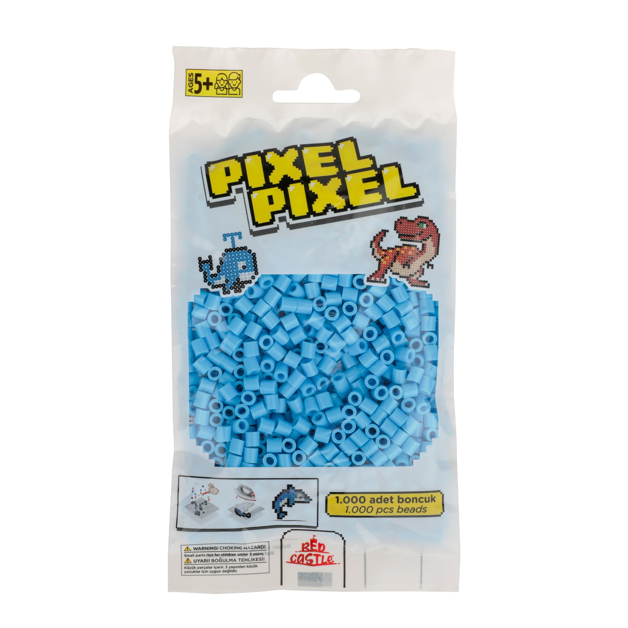 Pixel Pixel 1000 PCS MIDI SIZE BEADS LIGHT BLUE PPB-1000-02