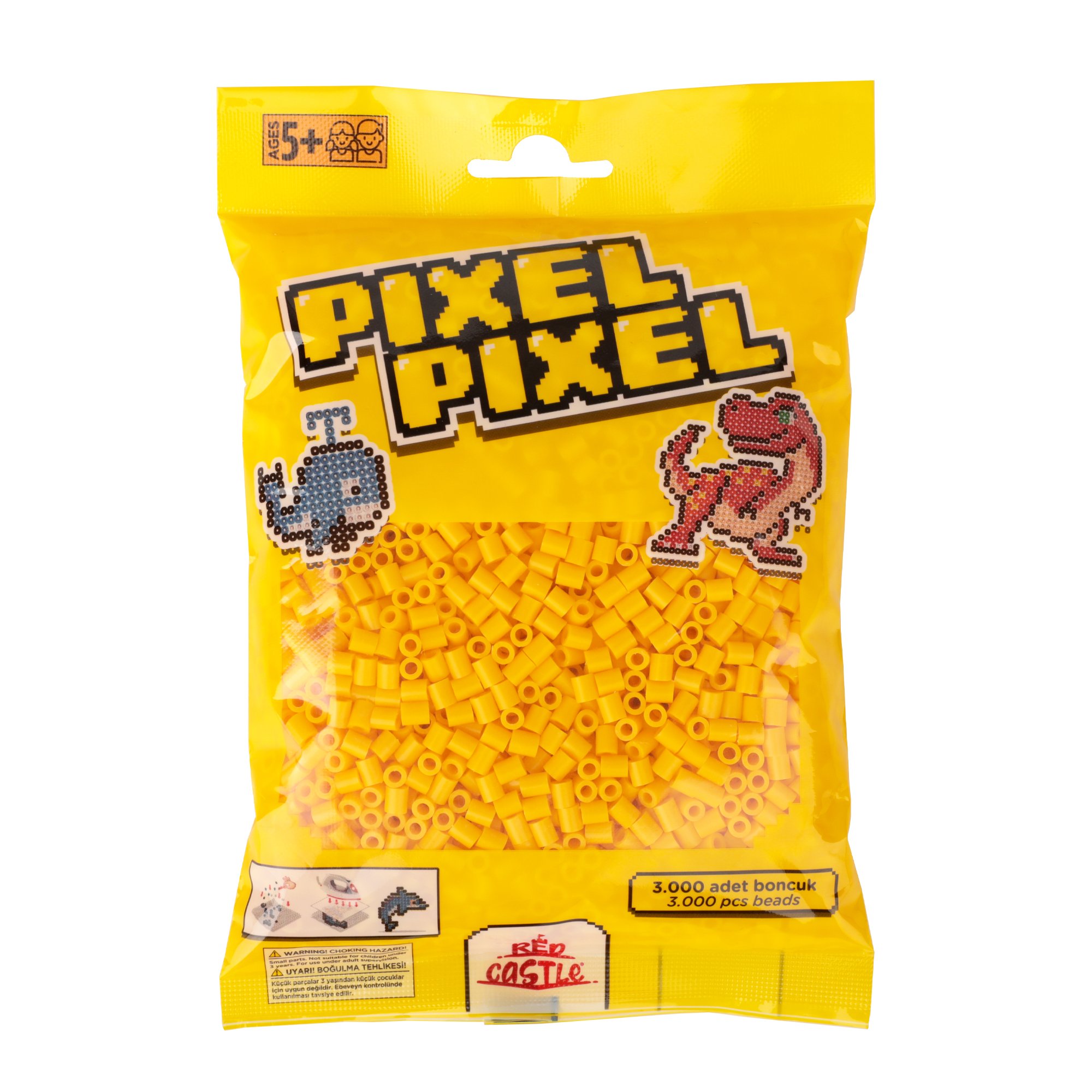 3000 Adet Midi Boncuk Kavuniçi-Pixel Pixel PPB-3000-15