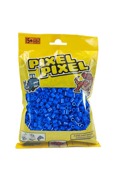 3000 PCS Pixel Pixel Beads Midi Size Dark Blue 