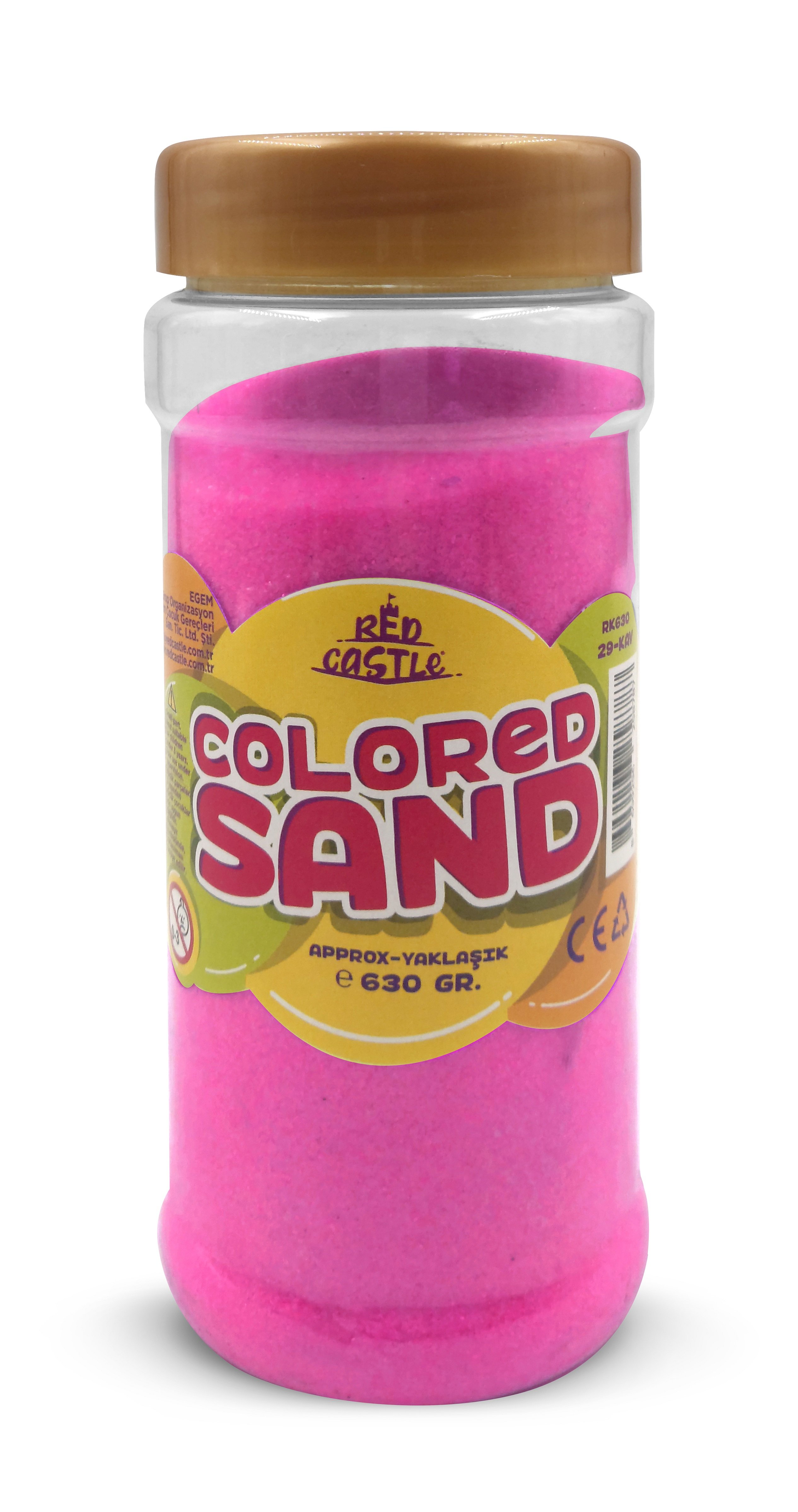 Colored Sand Painting Sand 630 grams-Red Castle RK630-22-KAV